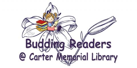 girl in a flower with books